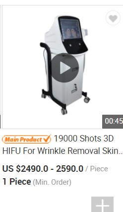 19000 машина съемок 3Д ХИФУ для уменьшения тела подмолаживания ХИФУ кожи удаления морщинки